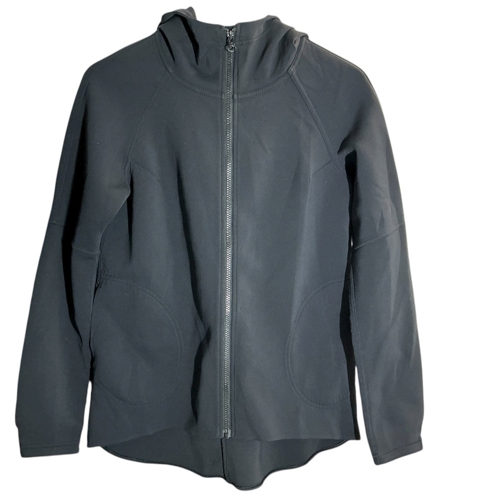Lululemon Jacket Womens 4 Embrace The Space Hoodie Full Zip Neoprene Black